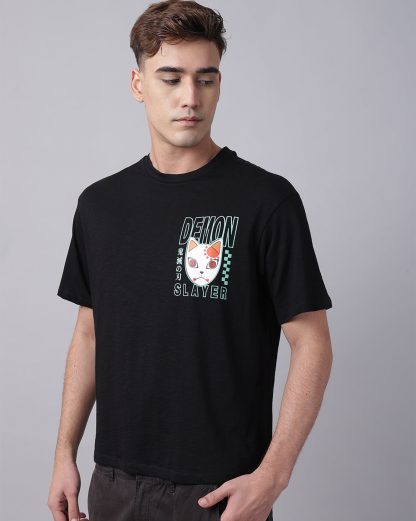 Demon Slayer Printed Oversized Tshirt For Men - Image 4