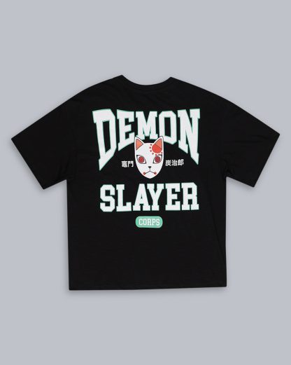 Demon Slayer Printed Oversized Tshirt For Men - Image 7