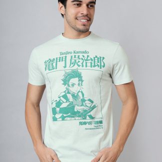 Demon Slayer Printed Tshirt For Men