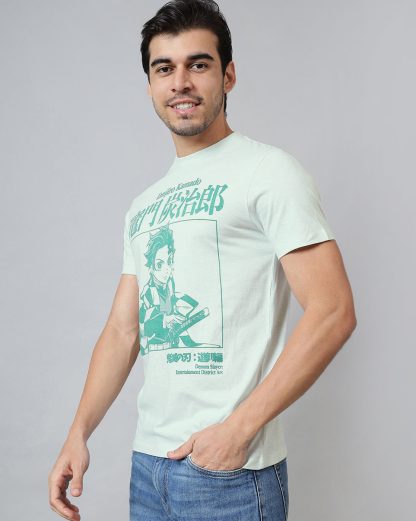 Demon Slayer Printed Tshirt For Men - Image 2
