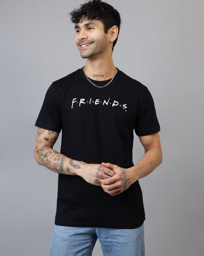 Friends Printed Regular Fit Tshirt For Men