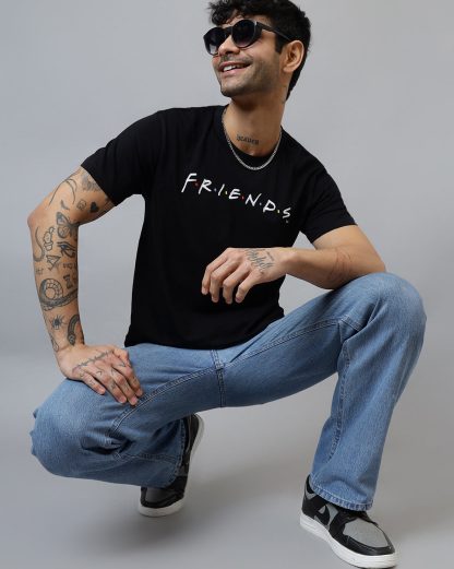Friends Printed Regular Fit Tshirt For Men - Image 4