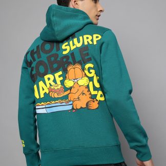Garfield Printed Graphic Hoodie Men