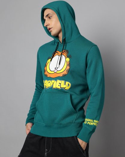 Garfield Printed Graphic Hoodie Men - Image 3