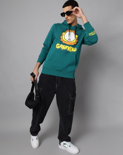 Garfield Printed Graphic Hoodie Men - Image 4