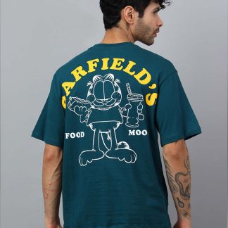 Garfield Printed Oversized Tshirt For Men