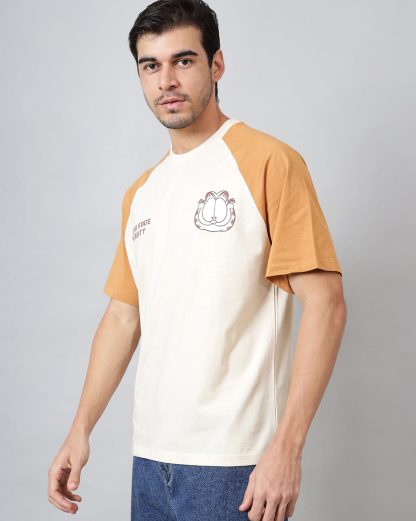 Garfield Printed Oversized Tshirt For Men - Image 3