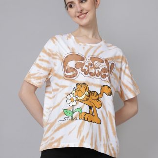 Garfield Printed Oversize Tshirt For Women