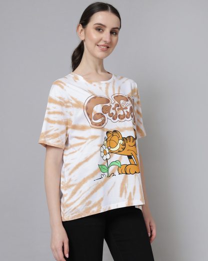 Garfield Printed Oversize Tshirt For Women - Image 2