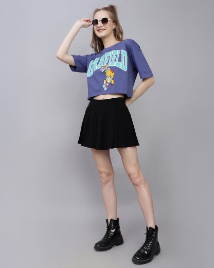 Garfield Printed Boxy Fit Tshirt For Women - Image 7
