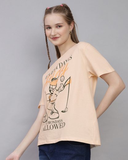 Garfield Printed Oversized Tshirt For Women - Image 3