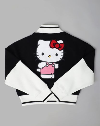 Hello Kitty Oversized Varsity Jacket Women - Image 6