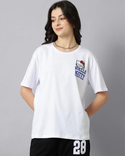Hello Kitty Oversized Tshirt Women - Image 2
