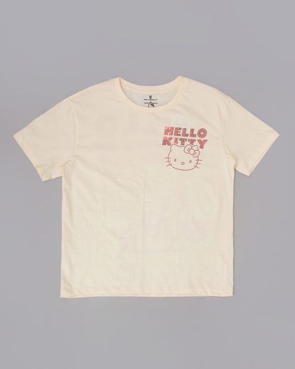 Hello Kitty Printed Oversized Tshirt For Women - Image 5
