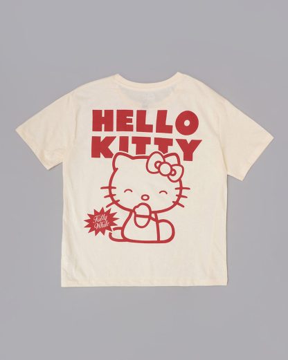 Hello Kitty Printed Oversized Tshirt For Women - Image 6