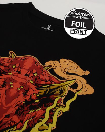 House Of The Dragon Caraxes Oversized Tshirt Men - Image 2