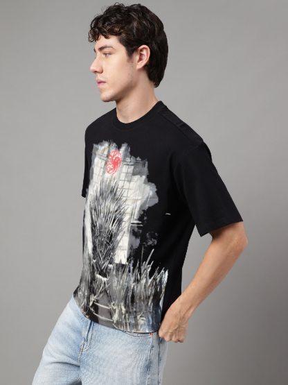 House Of The Dragon Oversized Tshirt Men - Image 3