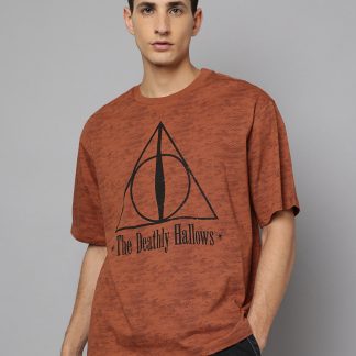 Harry Potter The Deathly Hallows Oversized Tshirt Men
