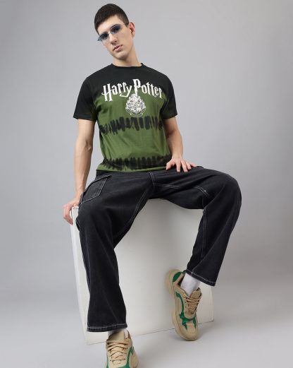 Harry Potter Slytherin Theme Regular Fit Tshirt Men - Image 5