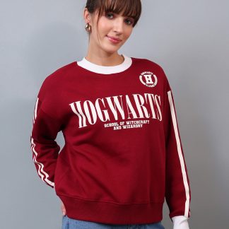 Harry Potter Printed Relaxed Fit Sweatshirt For Women