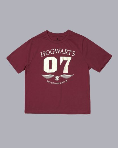 Harry Potter Printed Regular Fit Tshirt For Women - Image 5