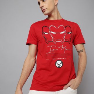 Iron Man Invincible Regular Fit Tshirt Men