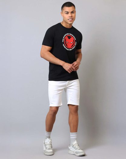 Iron Man Printed Regular Fit Tshirt For Men - Image 4