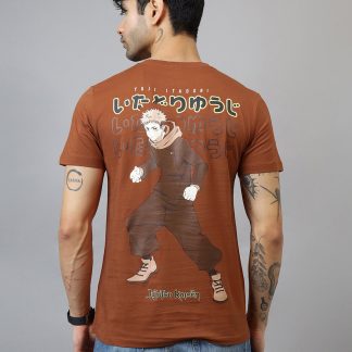 Jujutsu Kaisen Yuji Itadori Regular Fit Tshirt Men