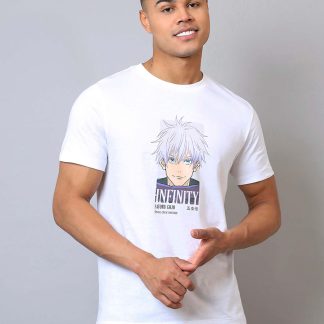 Jujutsu Kaisen Printed Regular Fit Tshirt For Men