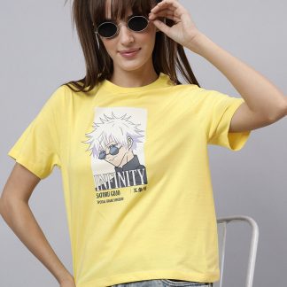 Jujutsu Kaisen Gojo Satoru Regular Fit Tshirt Women