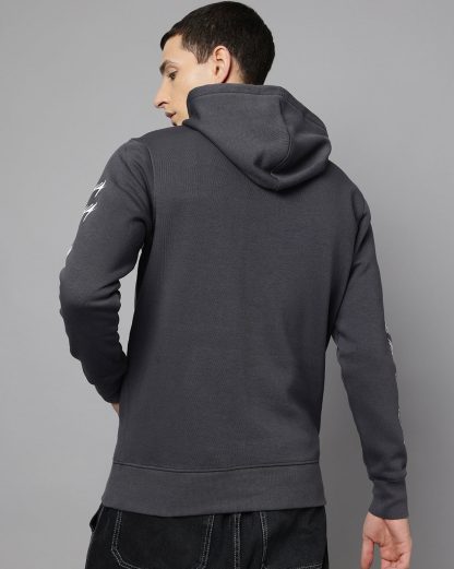 Joker Grey Regular Hoodie Men - Image 3