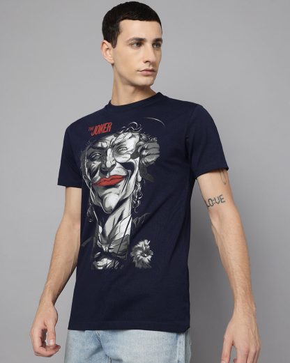 Joker Graphic Printed Regular Fit Tshirt Men - Image 2