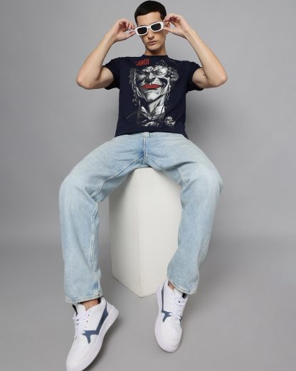 Joker Graphic Printed Regular Fit Tshirt Men - Image 4