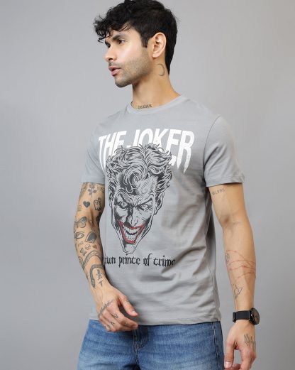 Joker Printed Regular Fit Tshirt For Men - Image 2