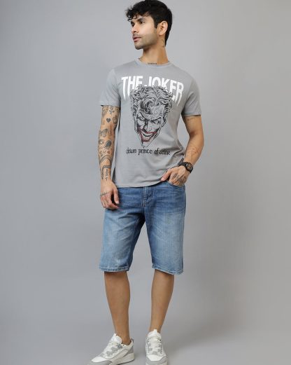 Joker Printed Regular Fit Tshirt For Men - Image 4