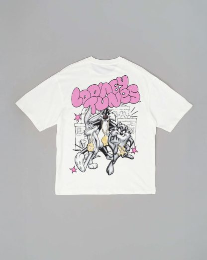 Looney Tunes Printed Oversized Tshirt For Men - Image 5