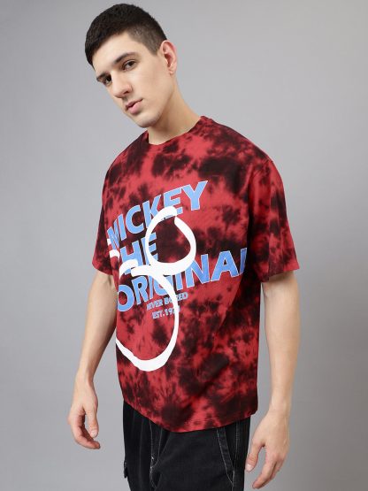Mickey & Friends Printed Oversized Tshirt For Men - Image 3