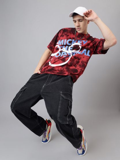 Mickey & Friends Printed Oversized Tshirt For Men - Image 5