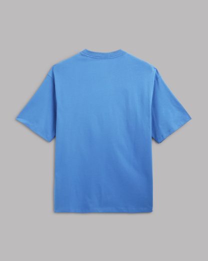 Mickey Mouse Blue Oversized Tshirt Men - Image 7