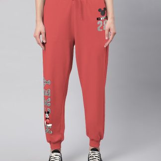 Mickey Mouse Red Jogger Women