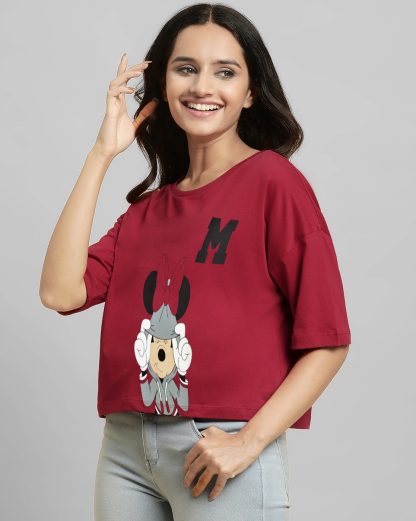 Mickey Oversized Tshirt Women - Image 3
