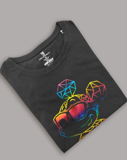 Mickey Mouse Graphic Regular Fit Tshirt Women - Image 2