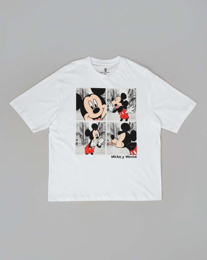Mickey & Friends Printed Oversized Tshirt For Men - Image 5