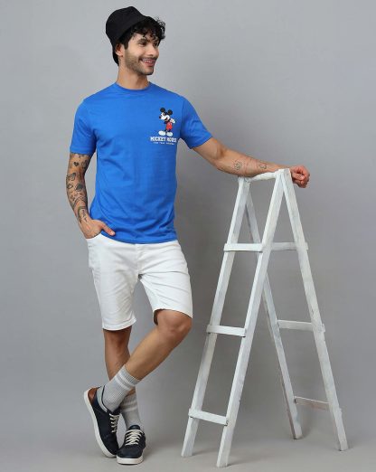 Mickey & Friends Printed Regular Fit Tshirt For Men - Image 4