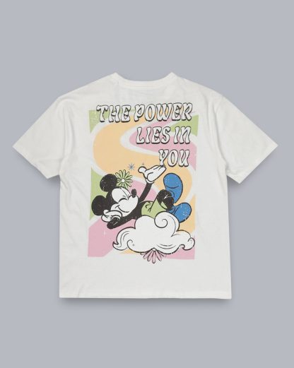 Mickey & Friends Printed Oversized Tshirt For Women - Image 6