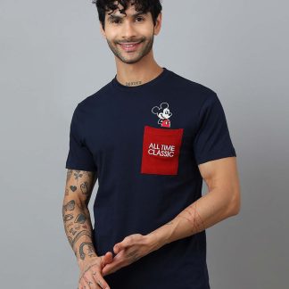 Mickey & Friends Printed Regular Fit Tshirt For Men