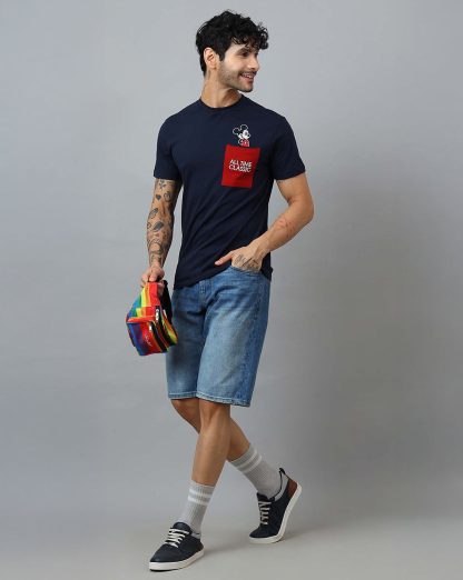 Mickey & Friends Printed Regular Fit Tshirt For Men - Image 4