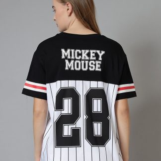 Mickey & Friends Printed Oversize Tshirt For Women