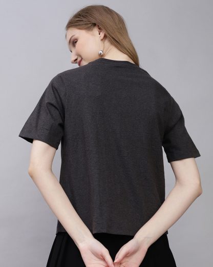 Mickey & Friends Printed Regular Fit Tshirt For Women - Image 4