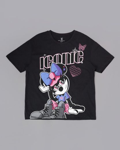 Mickey & Friends Printed Oversized Tshirt For Women - Image 5